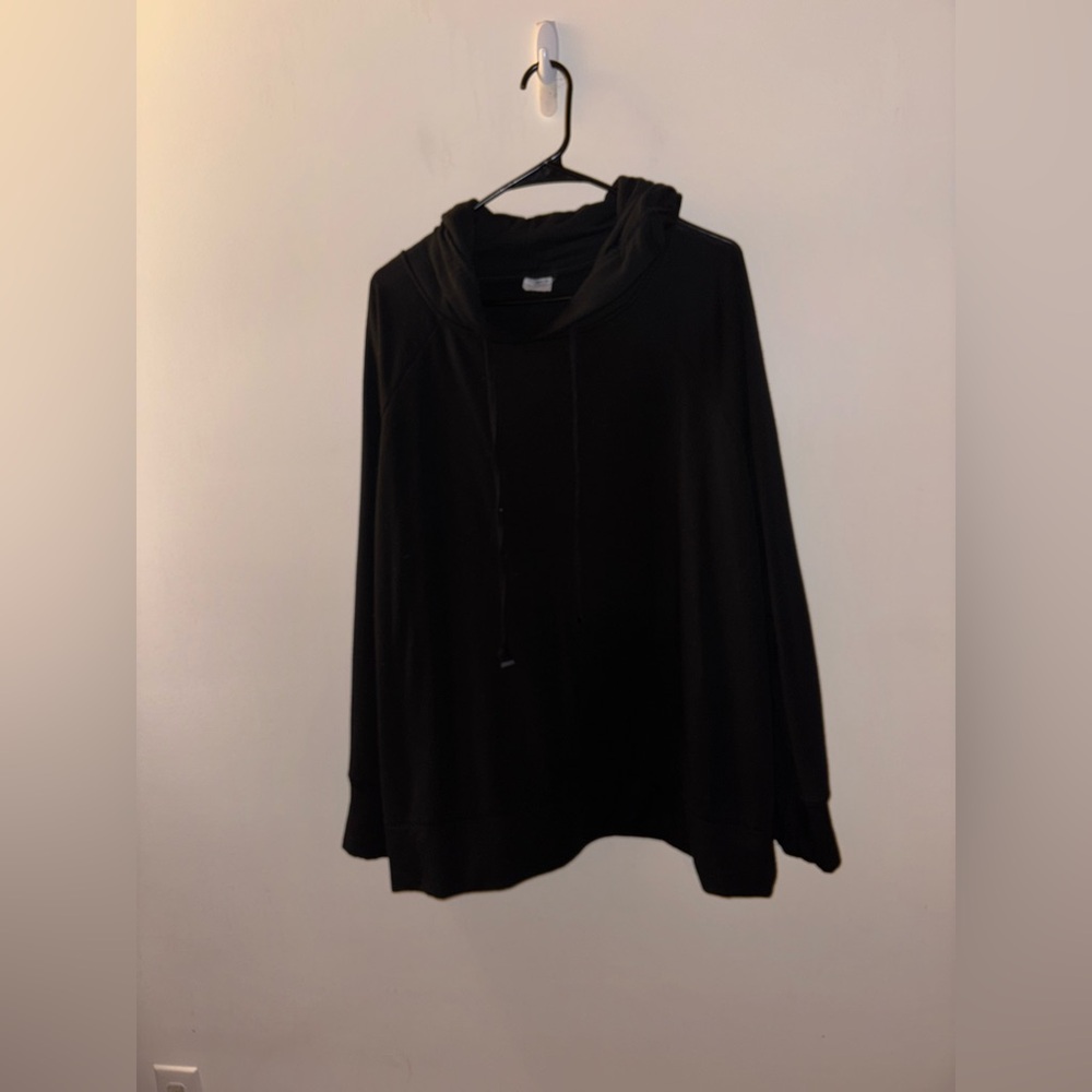 Athletic Black Hoodie